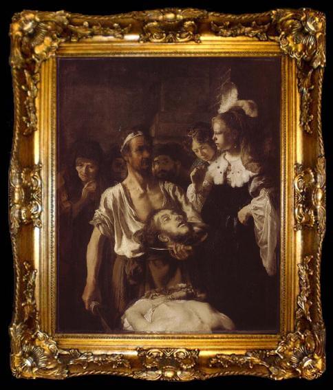 framed  REMBRANDT Harmenszoon van Rijn The Beheading of John the Baptist, ta009-2